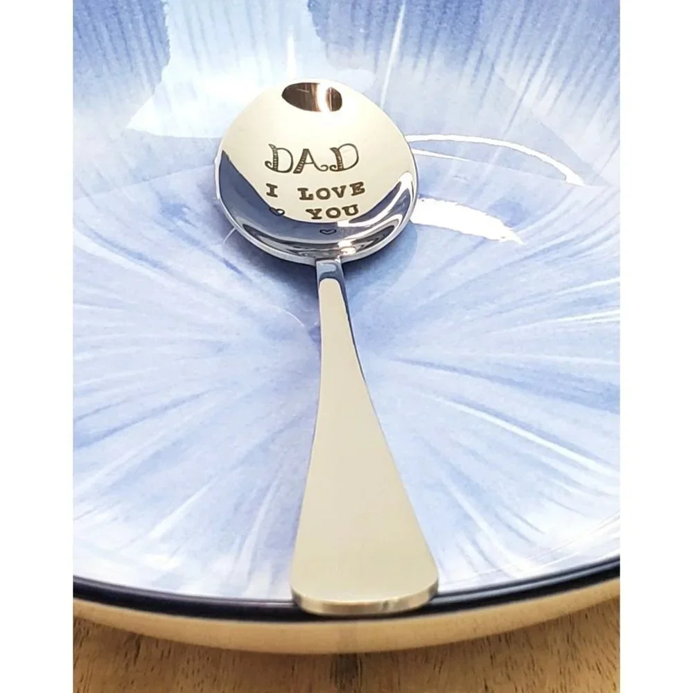 Dad I Love You Stainless Steel Gift Spoon